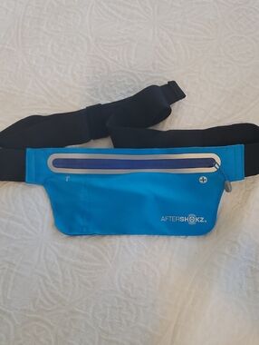 AfterShokz Blue Running Waist Belt